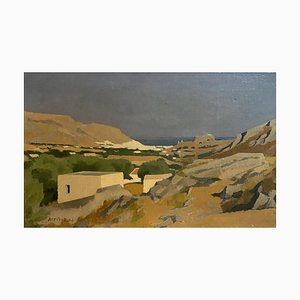 Edouard Arthur, Grecia, Olio su tela, 1966
