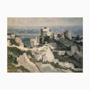 Edouard Arthur, Paesaggio, Olio su tavola, 1987