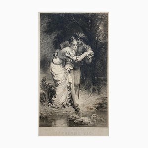Herman Eichens, Le premier pas, Grabado