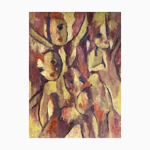 Gilbert Pauli, La revuelta de los inocentes, óleo sobre lienzo, 2000