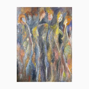 Gilbert Pauli, Enlacer, Oil on Canvas, 2001