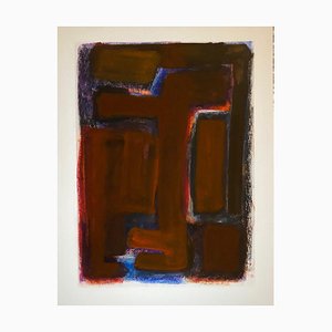 Gilbert Pauli, Rostros del alma No. 9, Pastel, 2019