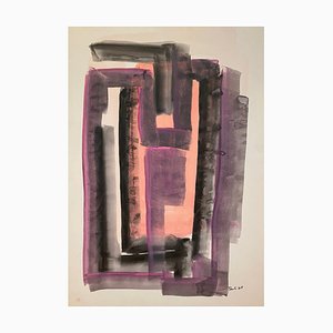 Gilbert Pauli, Christmas Colors No.2, 2018, Watercolor
