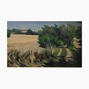Pierre Aymar, Path of Breux, Olio su tela, 1973