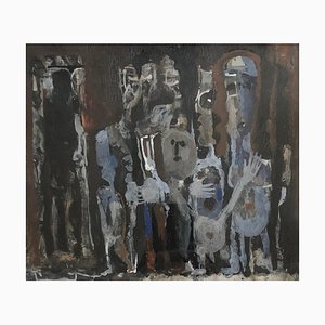 Olga Reiwald, Hands, Gouache on Paper