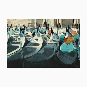 Céelle, Venice in December, Oil on Canvas