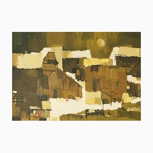 Hans Eckert, Antidiluvien, Olio su tela