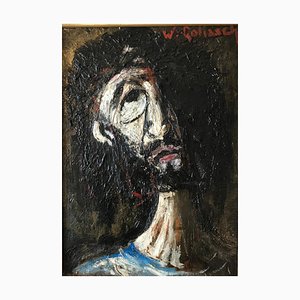 William Goliasch, Bearded Man, Oil on Canvas