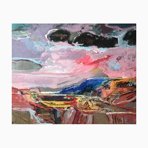 Jean Krillé, Tableau N°38, Huile sur Bois, 1986