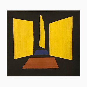 Gilbert Pauli, L'anima della foresta n. 16, Acrilico su legno, 2020