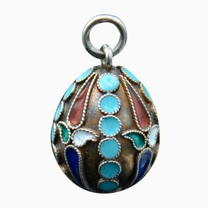 Faberge-Style Pendant Egg