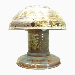 Lampada da tavolo Space Age in ceramica di Carstens Tönniesdorf, anni '60