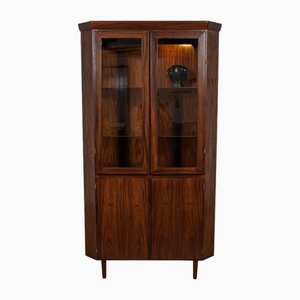 Mid-Century Rosewood Corner Cabinet, Denmark, 1960s