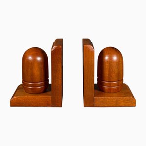 Fermalibri Mid-Century Acorn, Regno Unito, anni '60, set di 2