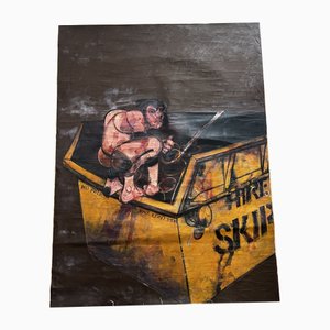 Donald Tibble, Komposition, 1981, Öl auf Leinwand