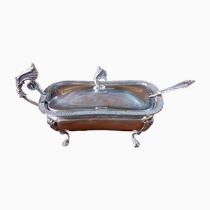 Ancient Silver Cheese Bowl