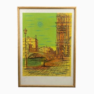 Jean Carzou, Venedig, 1973, Lithographie