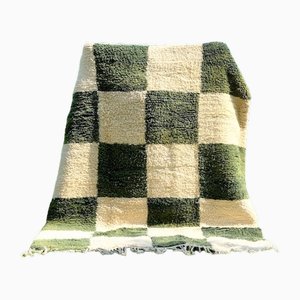 Moroccan Modern Beni Ouarain Checkered Rug
