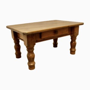 Pine Farmhouse Coffee Table, 1960s