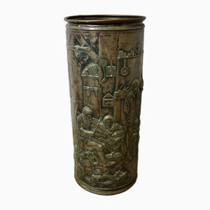 French Brass Stick Stand, 1890s