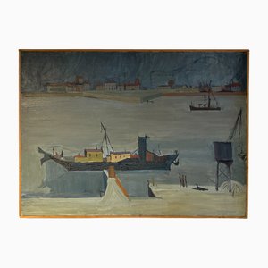 H. Lambert, Oil on Canvas, Dupas Duclos de la Haille, 100cm X 73cm