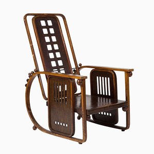 Fauteuil Sitzmaschine par Josef Hoffmann pour J.& J. Kohn, 1908