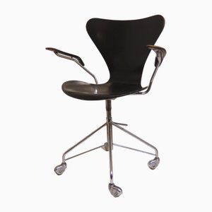 Mid-Century Office Chair by Arne Jacobsen for Fritz Hansen, 1950s