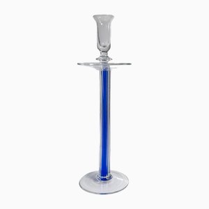 Candelabro posmoderno de vidrio de IVV - Industria Vetraria Valdarnese, Italia, años 80