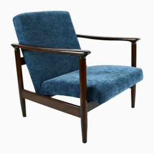Blue Ocean GFM-142 Armchair attributed to Edmund Homa, 1970s
