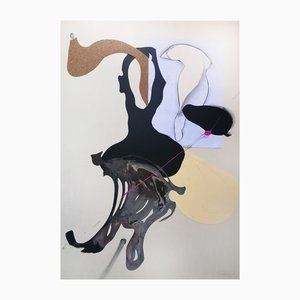 Stefano Mazzolini, Grifa, 2023, Collage on Paper