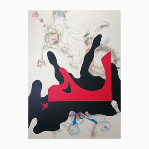 Stefano Mazzolini, Manulata, 2023, Collage & Pastel on Paper