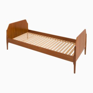 Lit Mid-Century en Teck, Danemark, 1960s