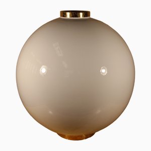 20. Jh. Kugelvase von Longwy, 1980er