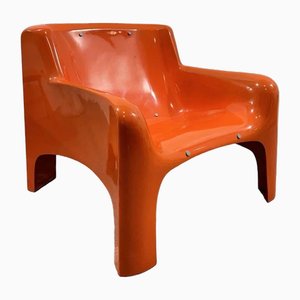 Space Age Armchair attributed to Carlo Bartoli for Arflex, 1960s