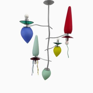 Lampada da soffitto Jocasta di A. Anastasio per Artemide, anni '90