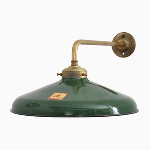 Benjamin Wandlampe aus Messing, 1940er