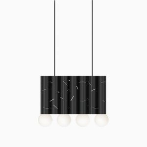 Lampada a sospensione in betulla di Atelier Areti