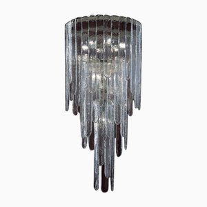 Waterfall Watsomh5 Chandelier by Mazzega 1946