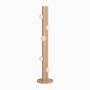 Oyster Wood Floor Light by Atelier Areti