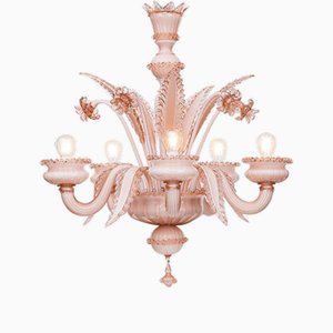 Arsenale Arssov05 Chandelier by Mazzega 1946