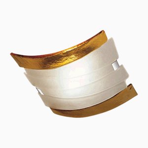 Radius Radplm Wall Lamp by Mazzega 1946