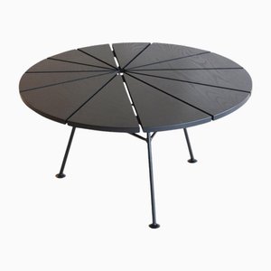 Big And Low Bam Bam Black Ash Table by OK Design