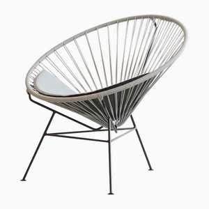 Grey Condesa Chair with Grey Cushion by OK Design
