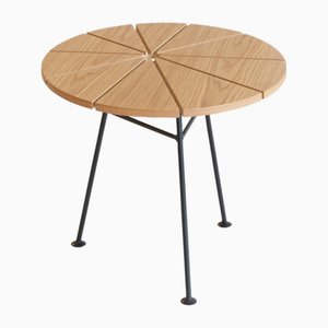 Small and Tall Bam Bam Oak Table by OK Design