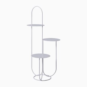 Weißer Trompetentisch von OK Design