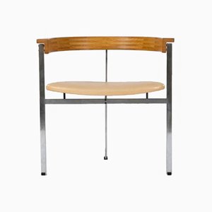 Silla PK-11 danesa vintage de Poul Kjaerholm para E. Kold Christensen