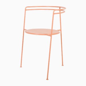Dusty Peach Point Chair by OK Design