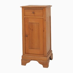 Art Deco Nightstand in Pine Wood, France, 1930s
