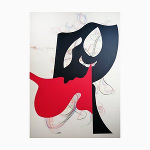 Stefano Mazzolini, Maspie, 2023, Collage & Pastel on Paper