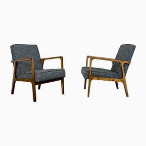 Set of Armchairs 04-B from Bydgoskie Furniture Factory, 1960s